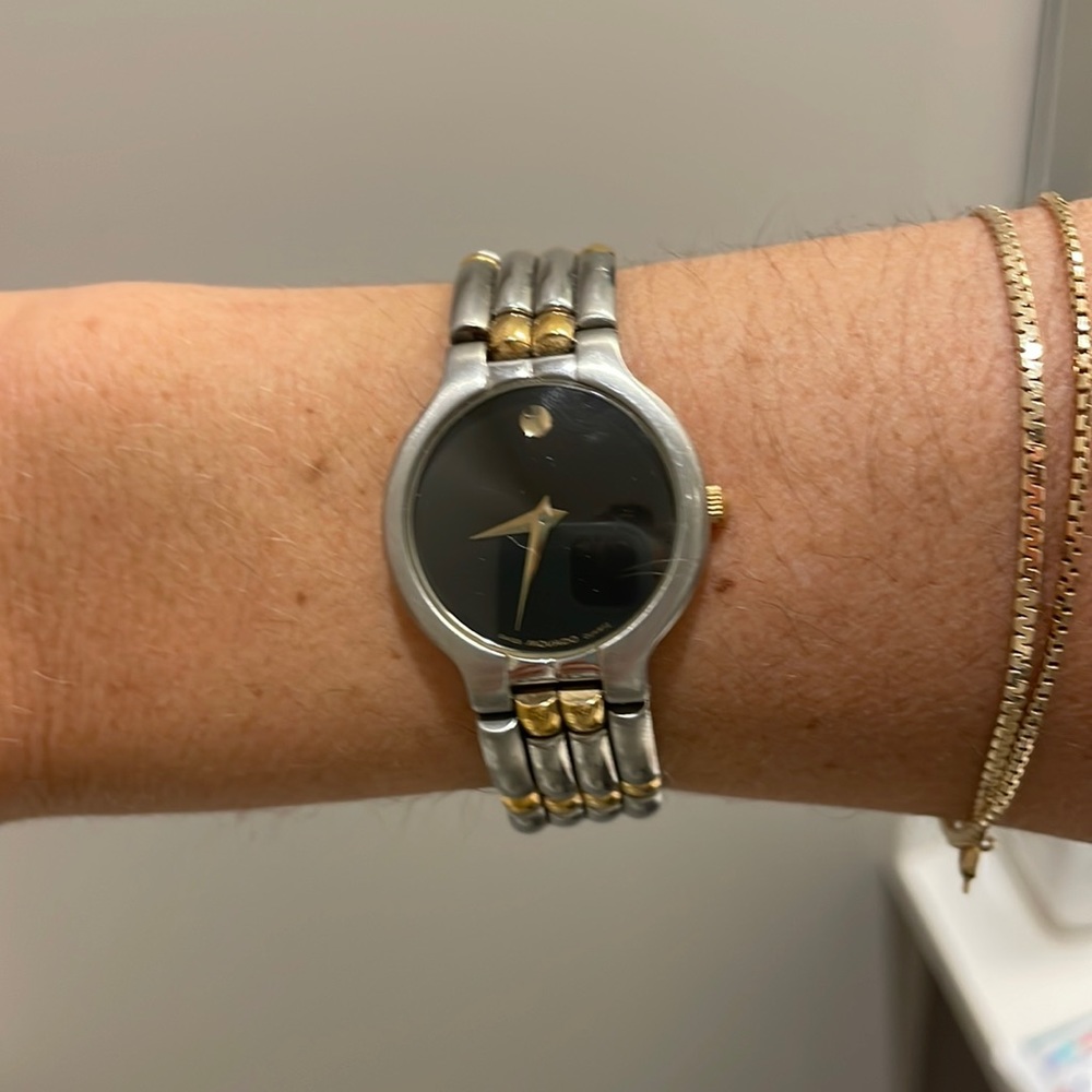 Movado Esperanza Watch with original box and warranty card